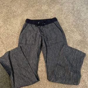 Athleta Cabo Linen Wide Leg Pant
